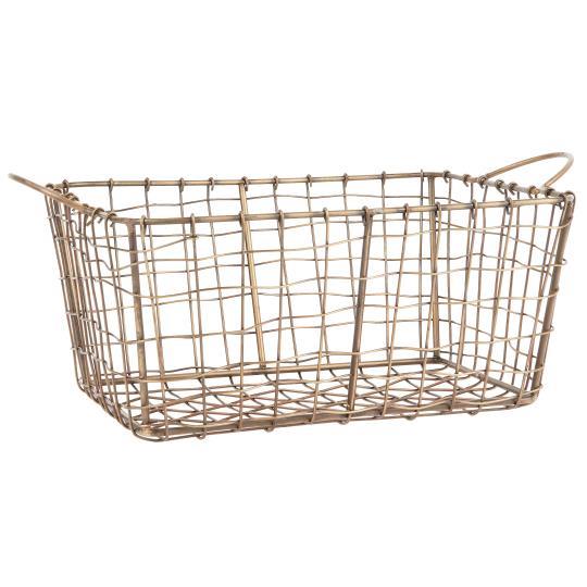 Brass Wire Basket