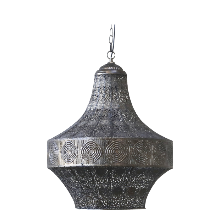 Bronze Filigree Pendant Light
