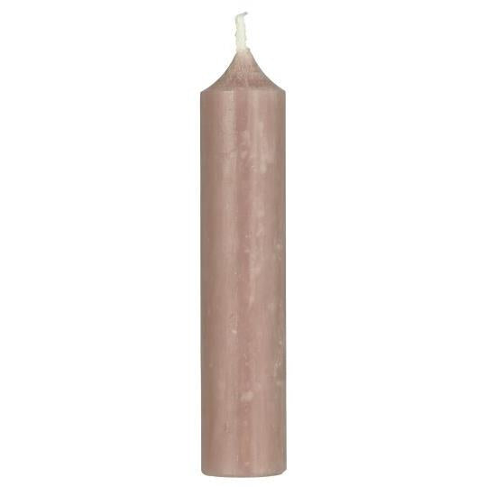 Short Dinner Candle - Rose Pink
