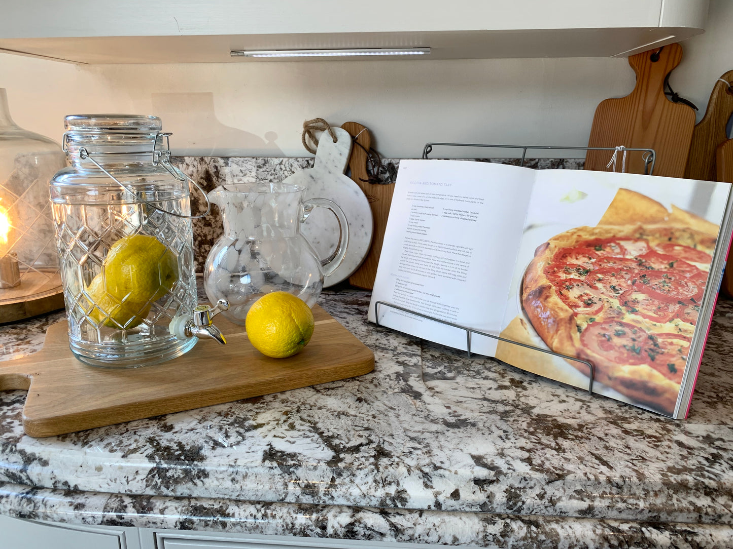 Metal Cookbook Stand