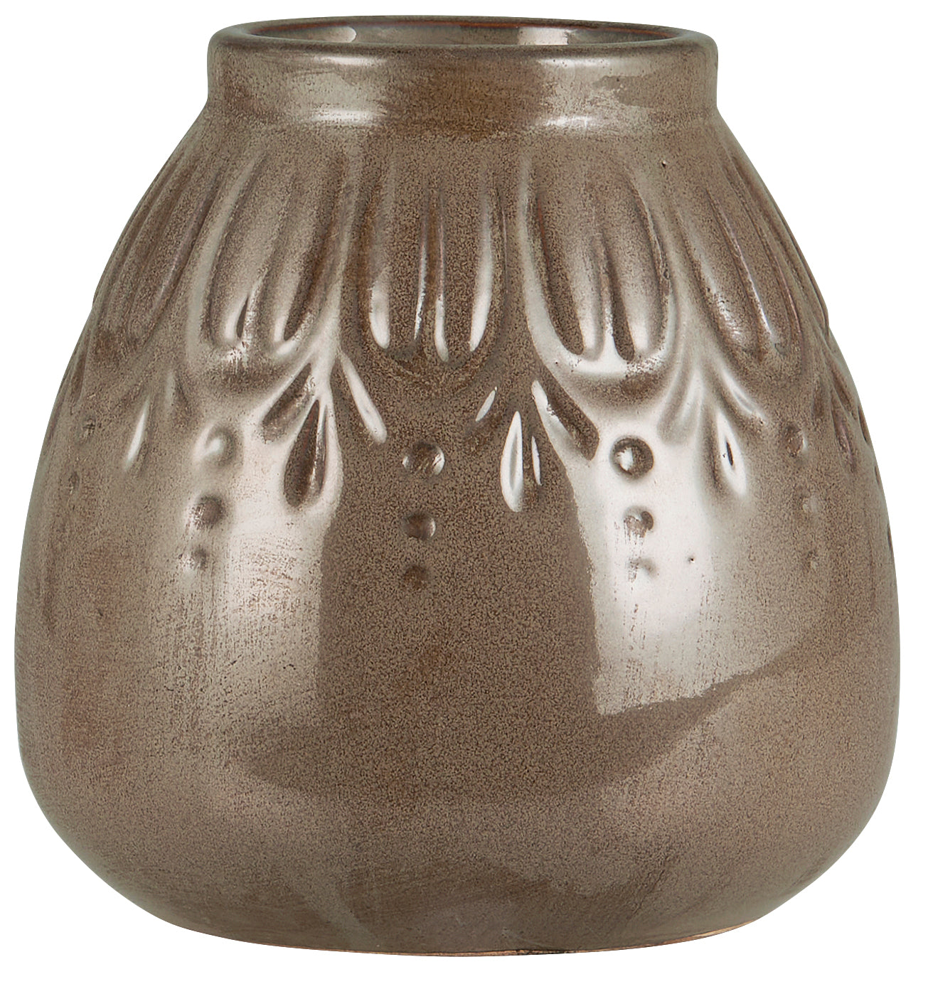 Lea Vase in Taupe