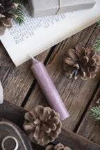 Short Dinner Candle - Rose Pink