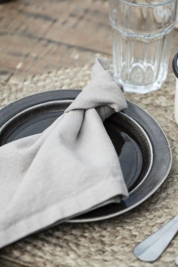 Linen & Cotton Napkin in Taupe