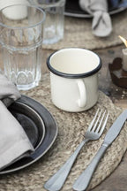 Round Jute Placemat in Natural