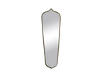 Antique Brass Narrow Ogee Mirror
