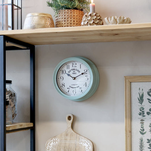 Celadon Wall Clock