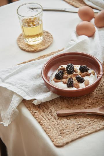 Linen & Cotton Napkin in Ivory