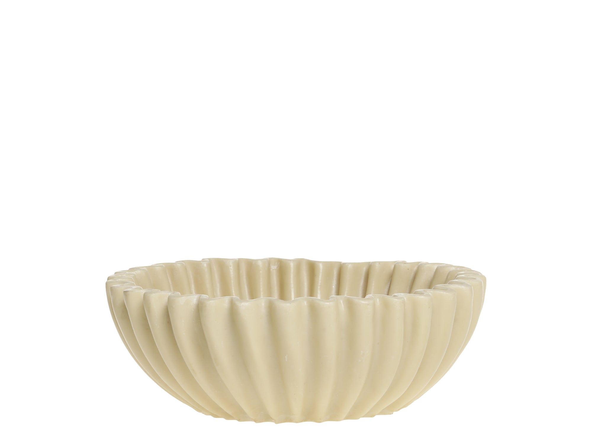 Latte Ruffle Bowl