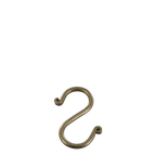 S-hook in Brass