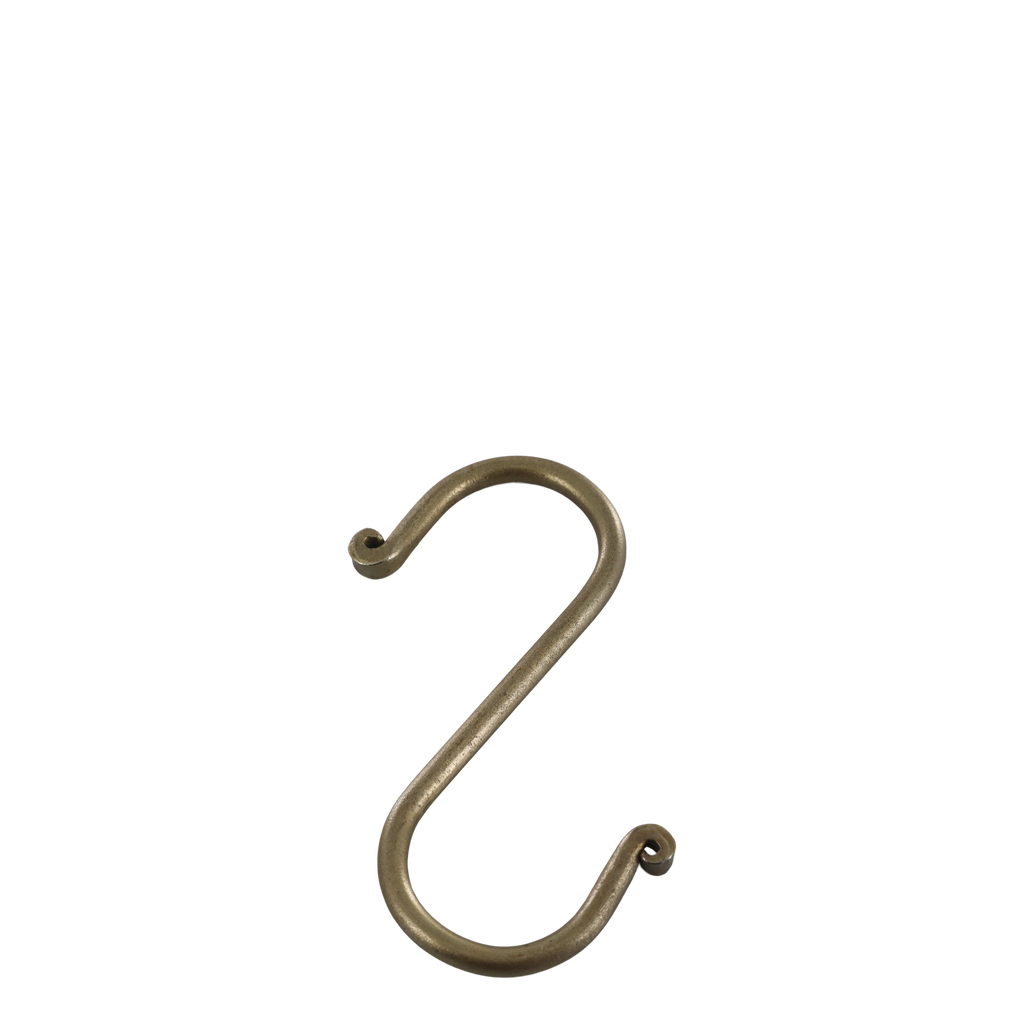 S-hook in Brass