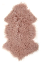 Tibetan Lambskin in Dusty Pink