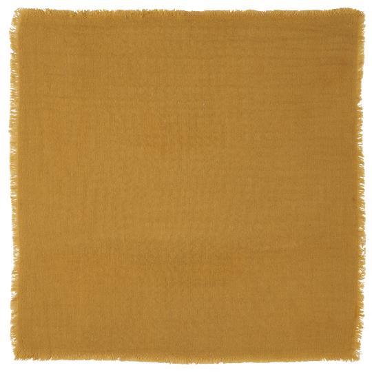Double-woven Napkin in Mustard Yellow