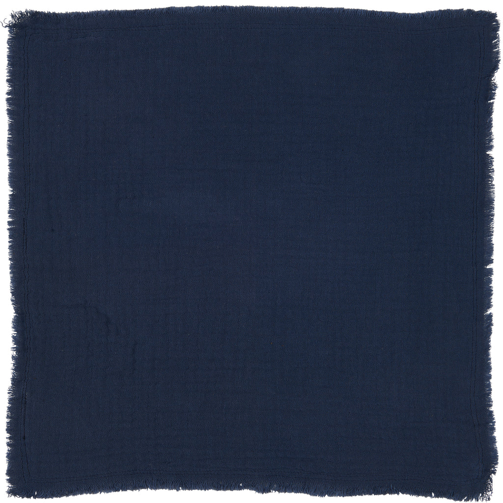 Double-woven Napkin in Navy Blue