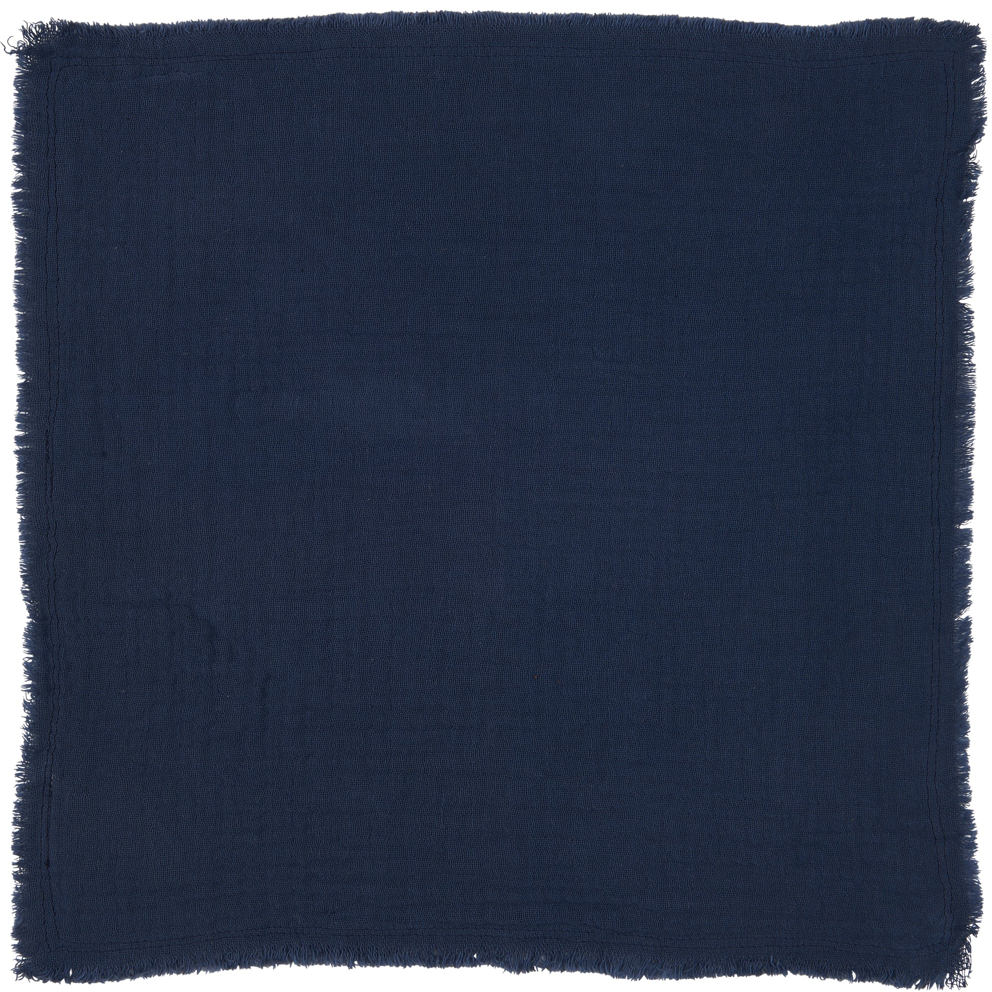 Double-woven Napkin in Navy Blue
