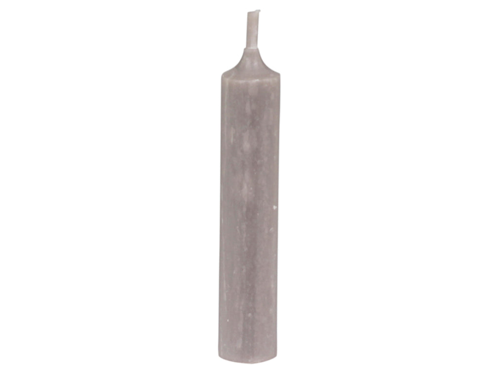 Short Dinner Candle - Linen