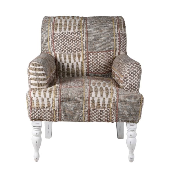 Handloom Textured Armchair