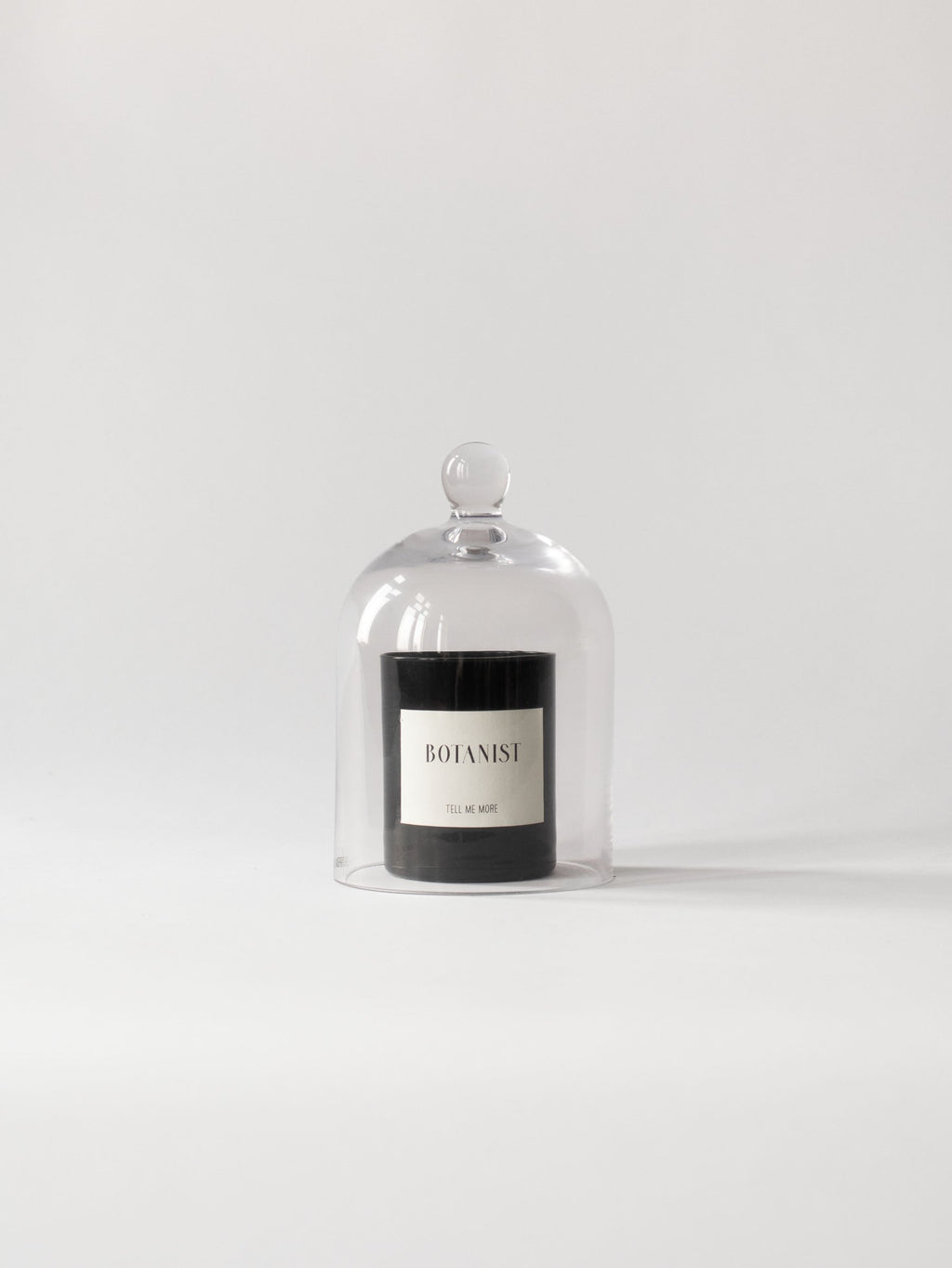 Glass Cloche Candle Cover