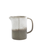 Valence milk jug in walnut colour on transparent background