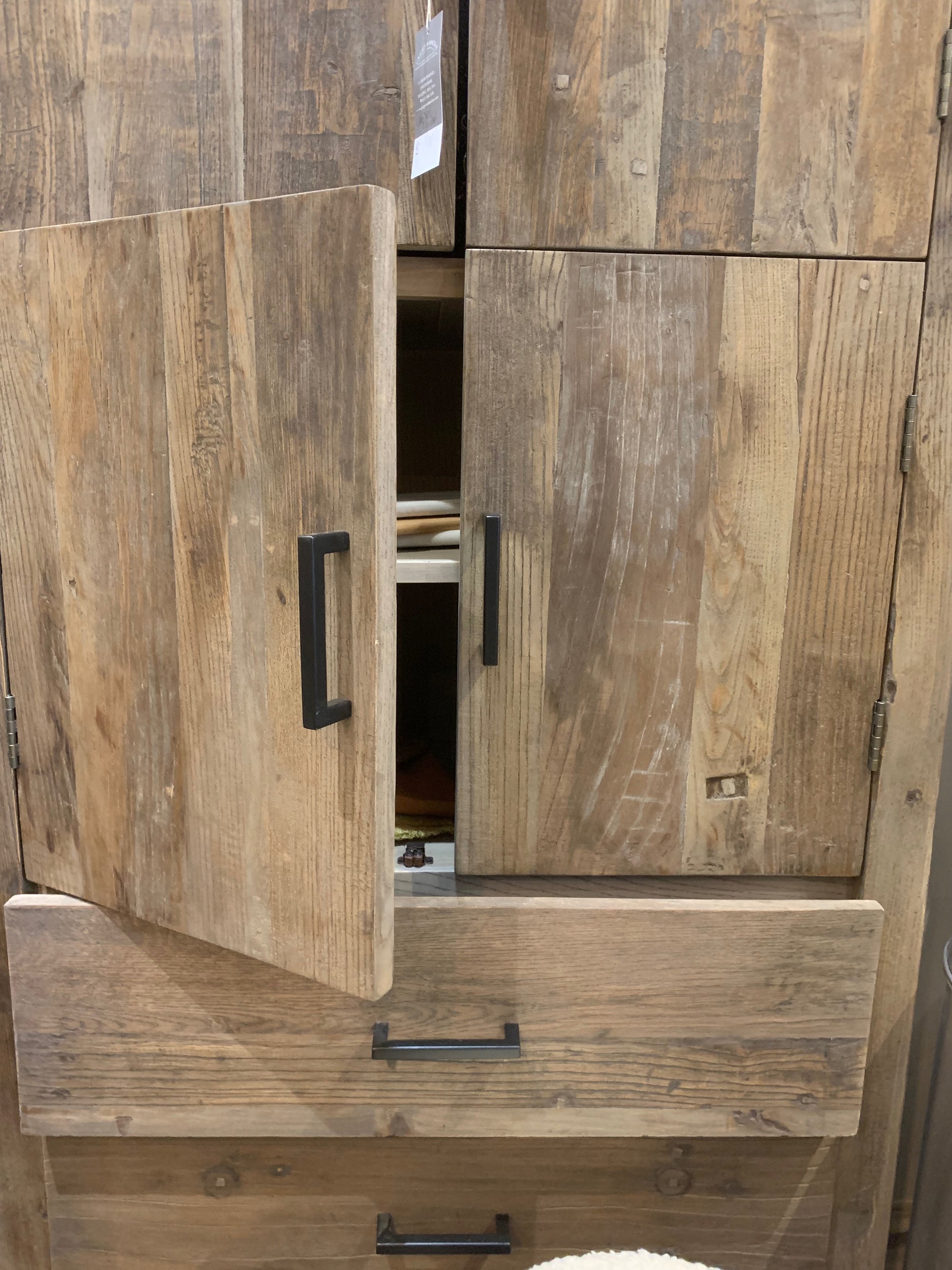 Reclaimed Wood Cabinet