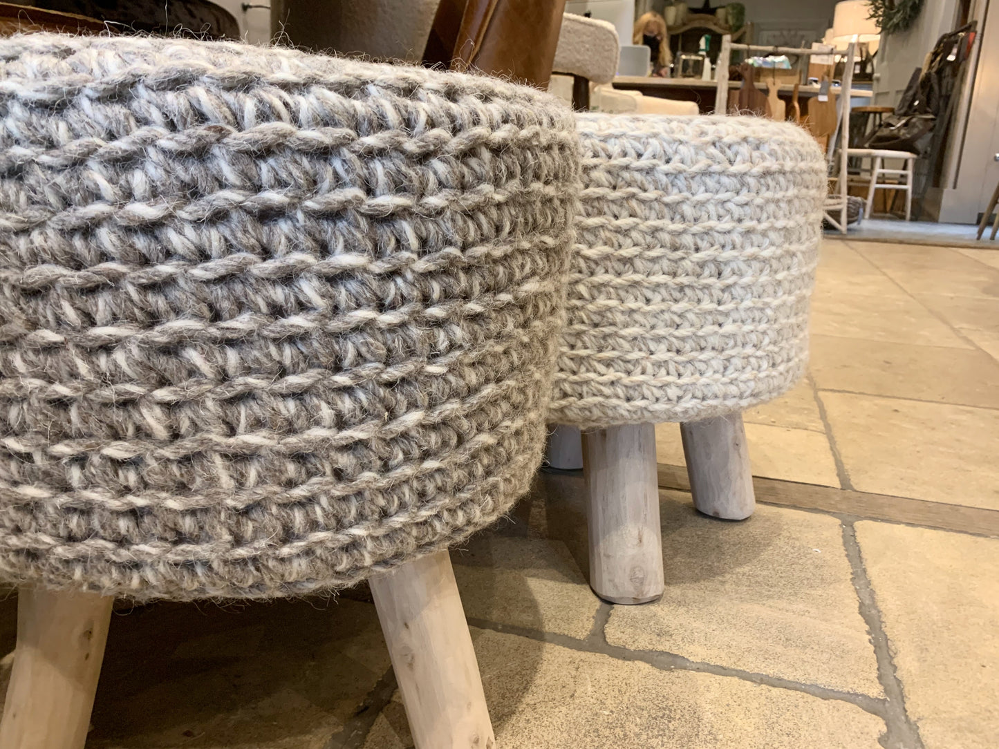 Wool Nomad Stool