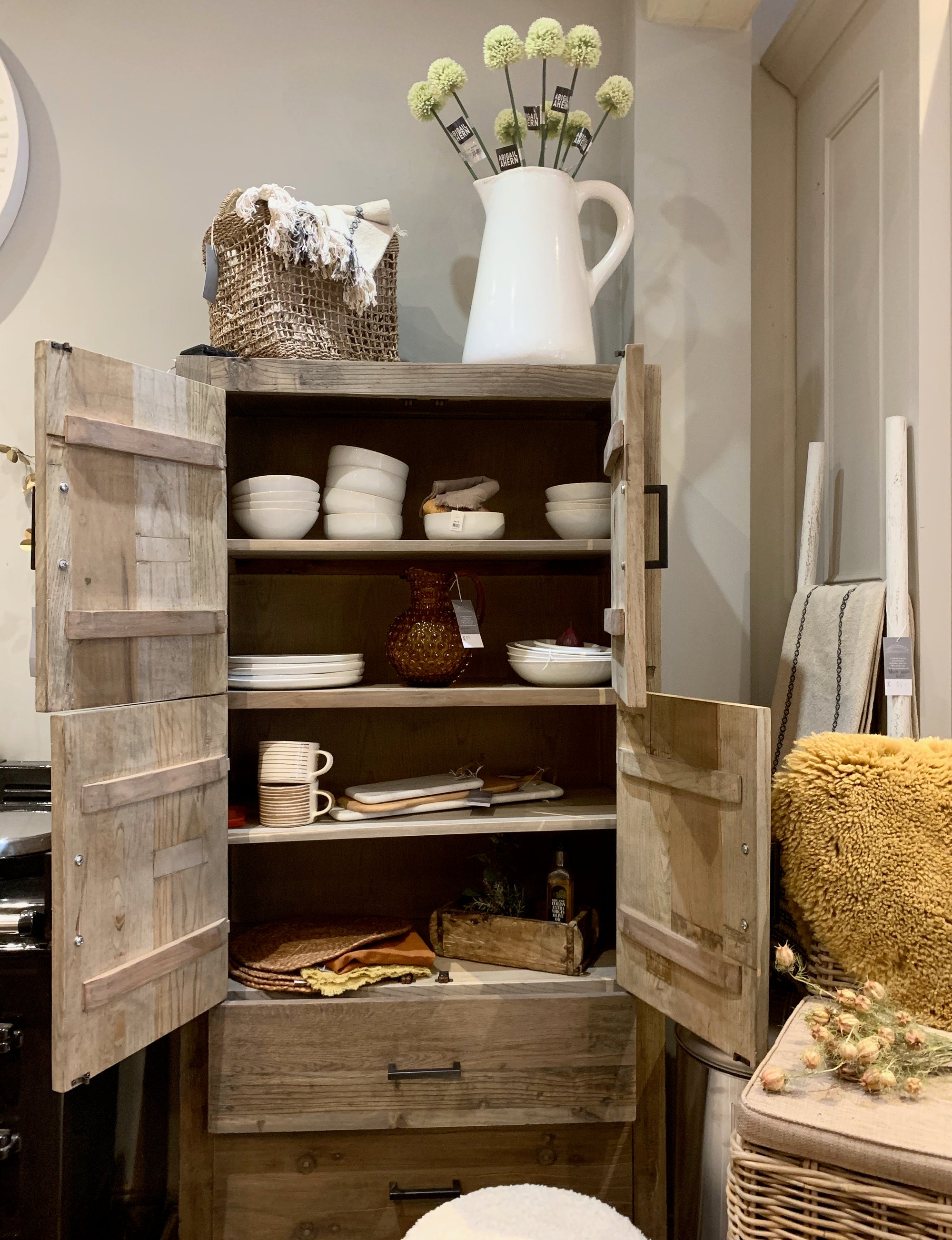 Reclaimed Wood Cabinet